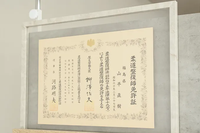 国家資格の証明